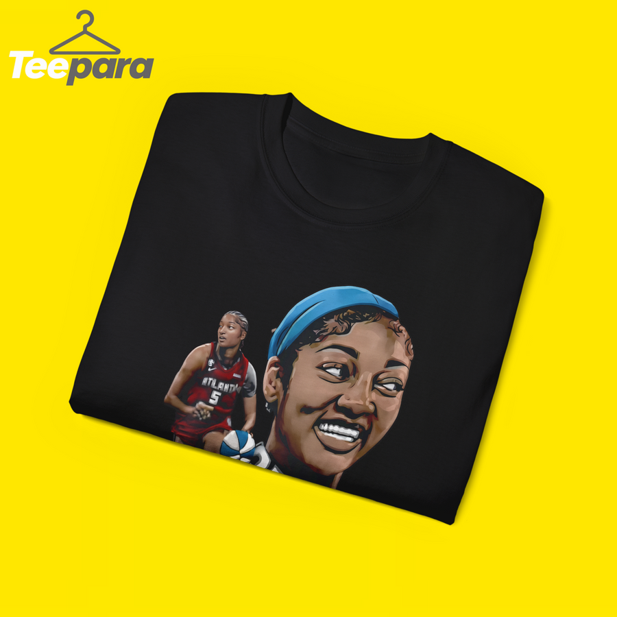 Angel Reese 5 Atlanta WNBA Basketball Portrait shirt