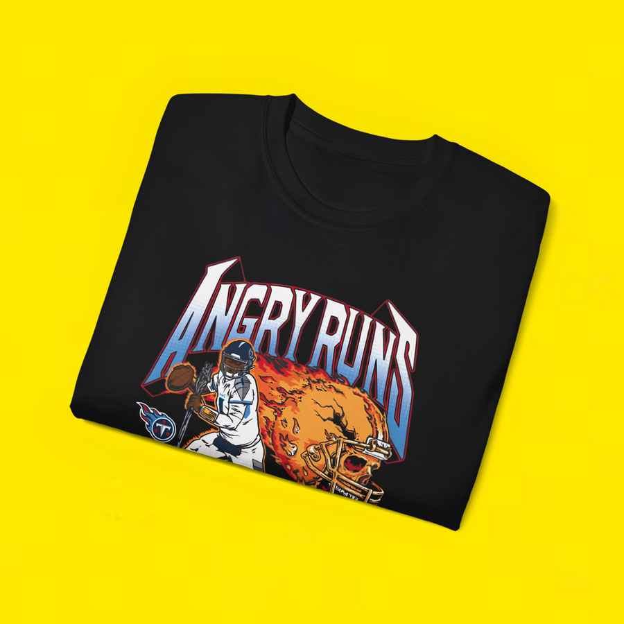 Angry Runs Player Graphic Tri-Blend T-Shirt