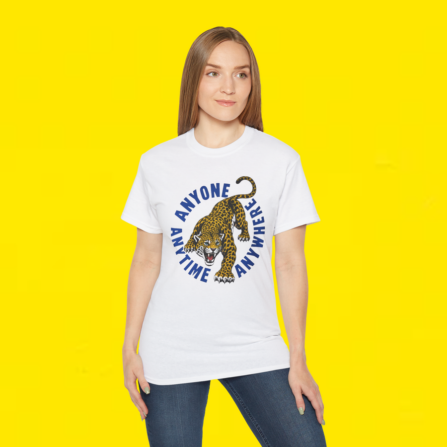 Anyone Anywhere Anytime Tiger Shirt