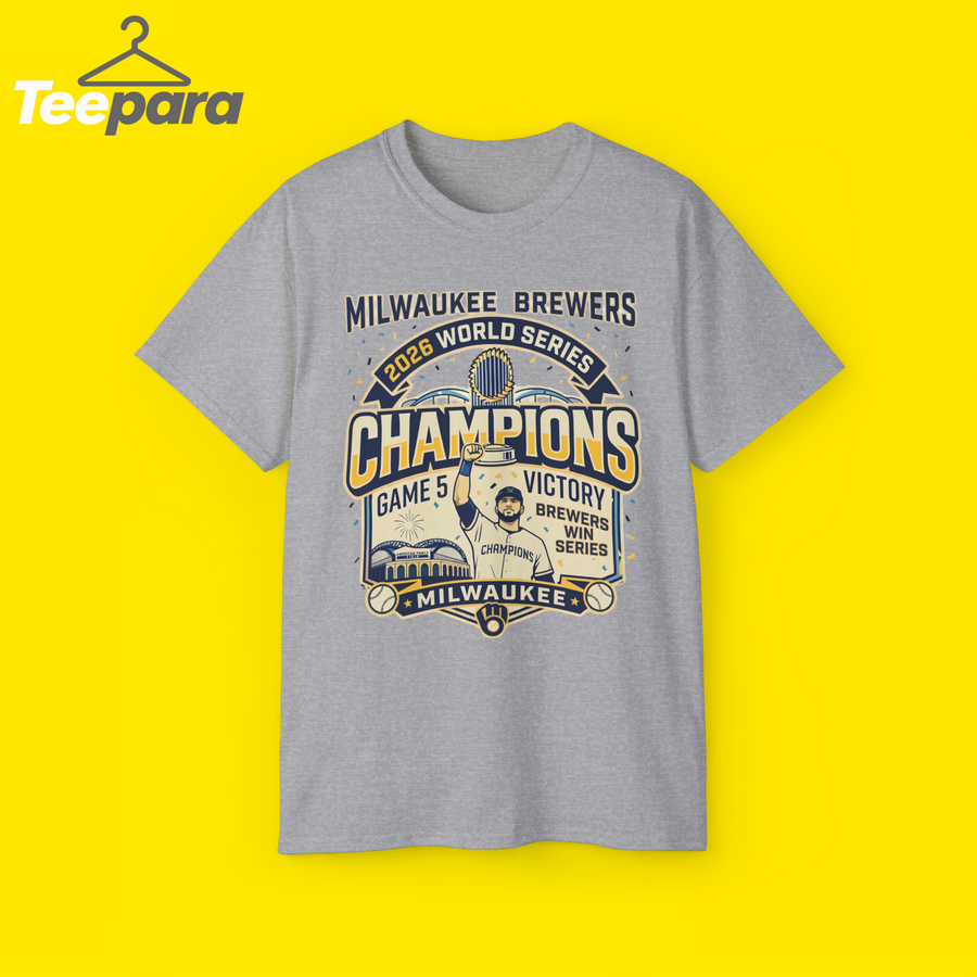 MLB Milwaukee Brewers 2026 World Series Champions Game 5 Shirt