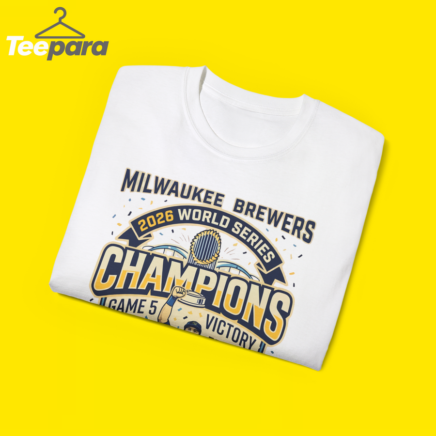 MLB Milwaukee Brewers 2026 World Series Champions Game 5 Shirt