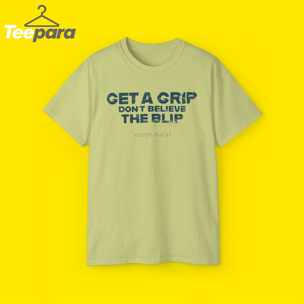 Marvel VisionQuest Get A Grip Don't Believe The Blip Quote Mineral Wash T-Shirt