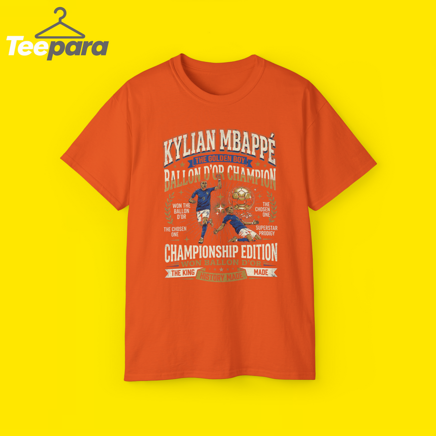 Mbappe Ballon d'Or Winner Shirt