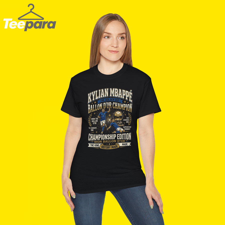 Mbappe Ballon d'Or Winner Shirt