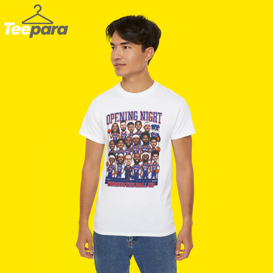 Philadelphia 76ers Opening Night Shirt