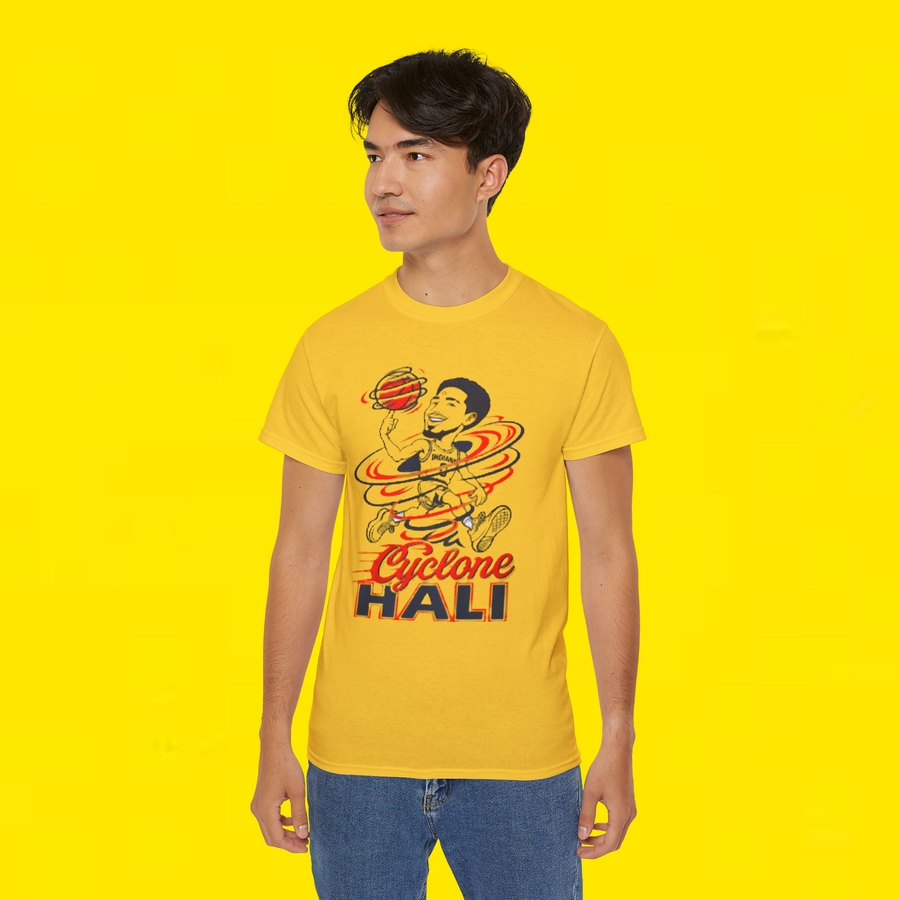Tyrese Haliburton Cyclone Hali Gold Out Shirt