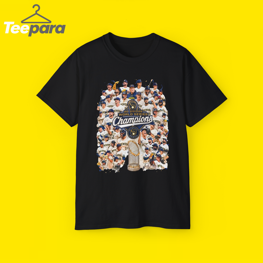 brewers championship shirt