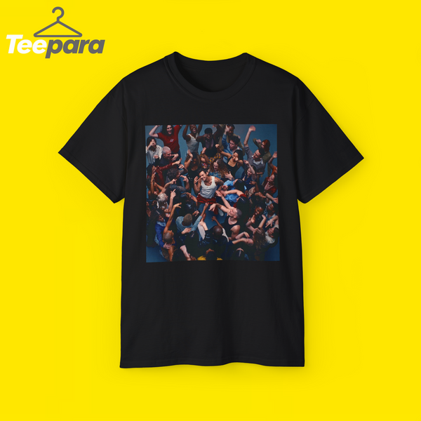 Harry Styles Dance No More Shirt - black t-shirt front view