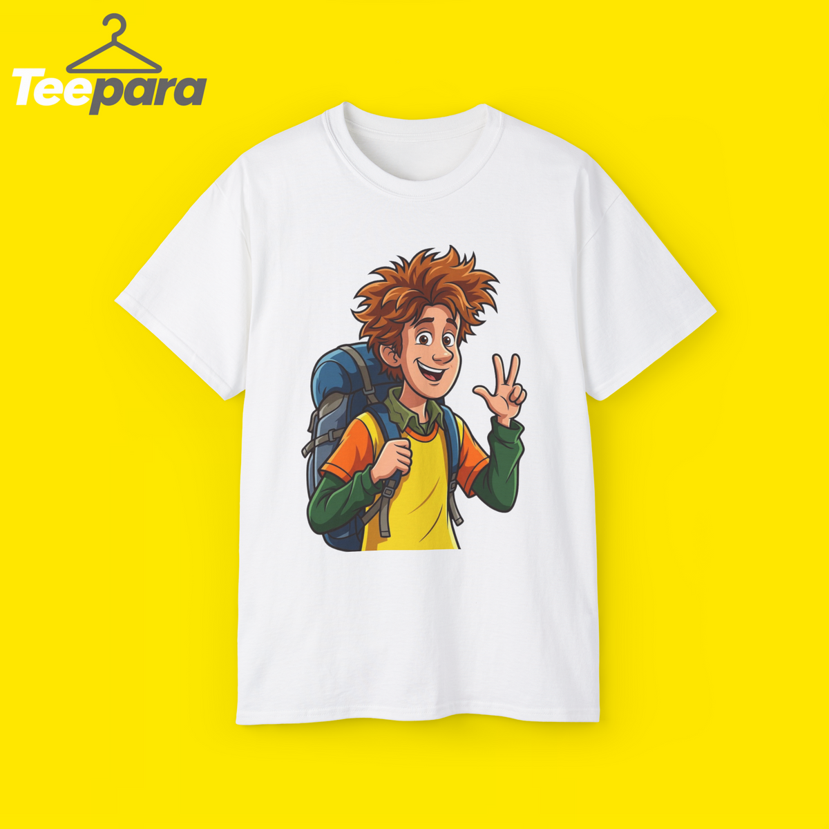 johnny hotel transylvania shirt WHITE