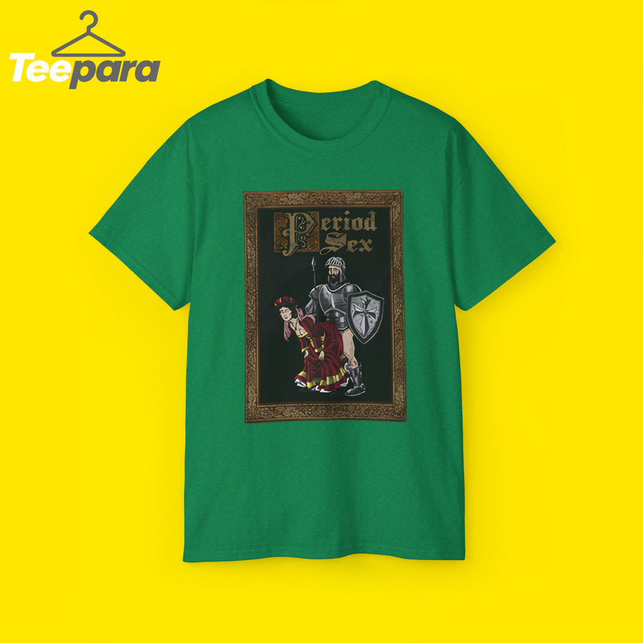 Green Period Sex Shirt, front view