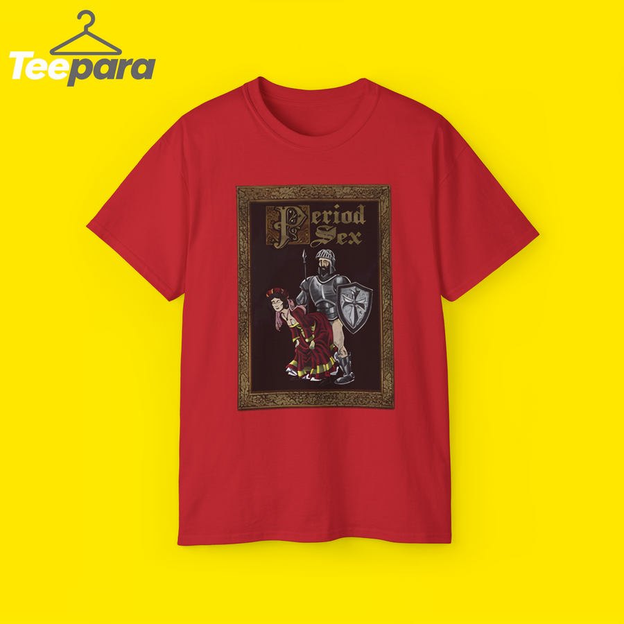 Red Period Sex Shirt, front view