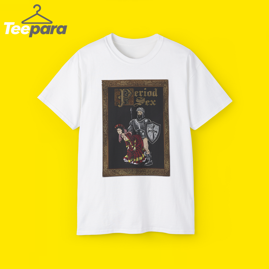 White Period Sex Shirt, front view