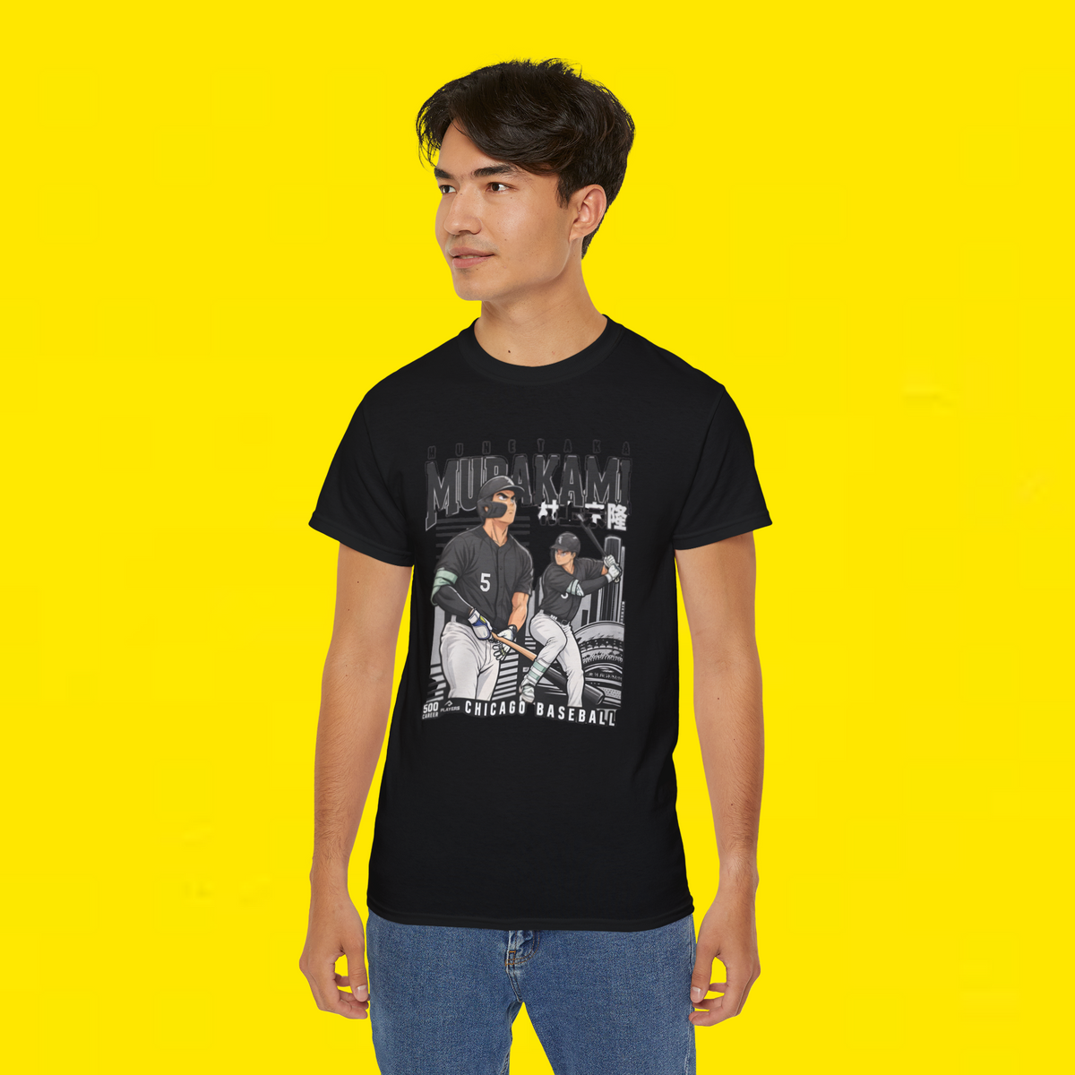 500 LEVEL Youth Chicago Munetaka Murakami Anime T-Shirt