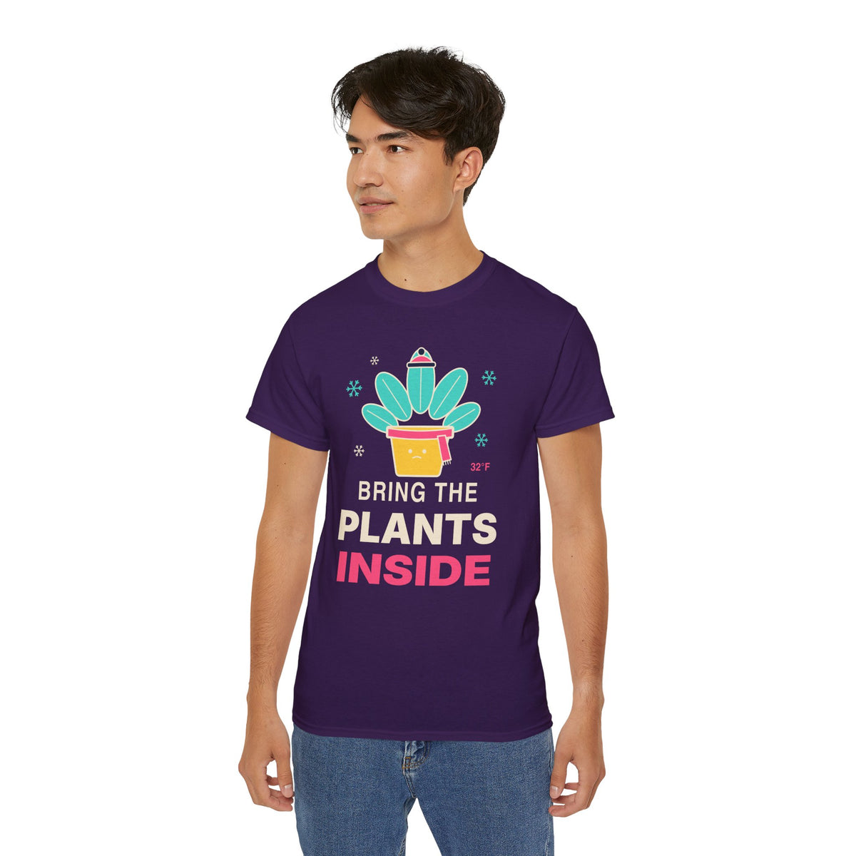 Bring The Plants Inside funny plant lover t-shirt by TeePara