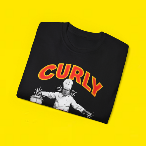 90s The Three Stooges CURLY FRIES Shirt
