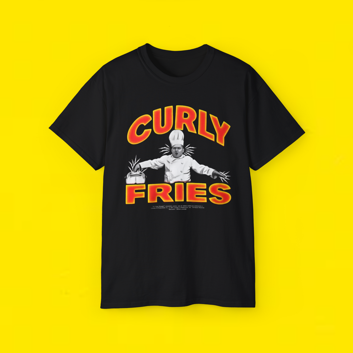 90s The Three Stooges CURLY FRIES Shirt