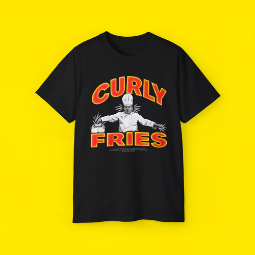 90s The Three Stooges CURLY FRIES Shirt