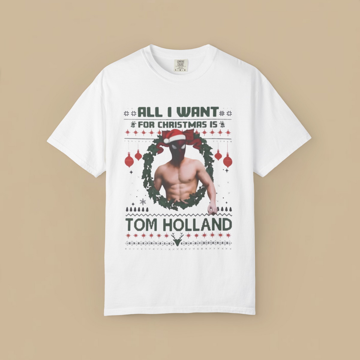 All I Want For Christmas Is Tom Holland t-shirt