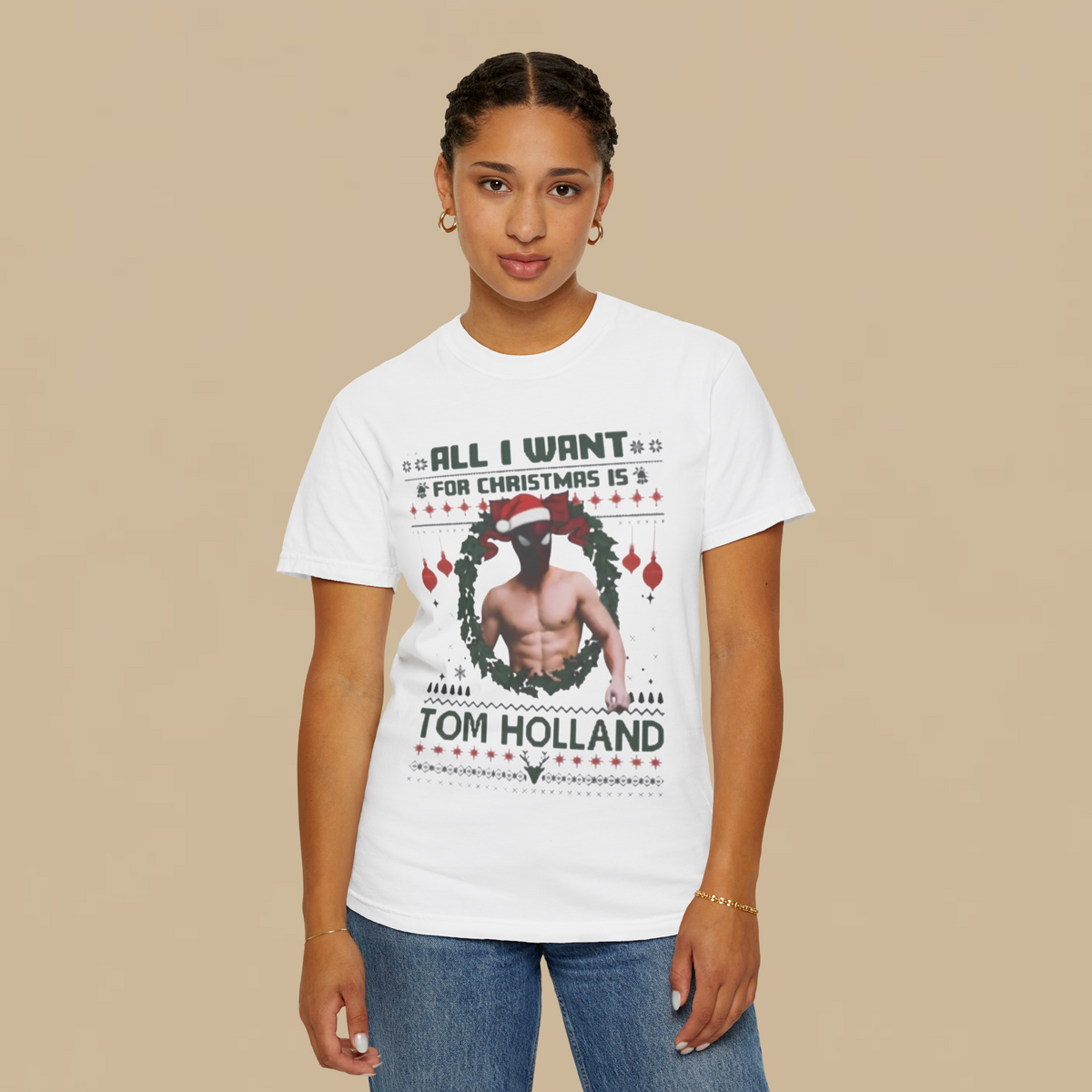 All I Want For Christmas Is Tom Holland t-shirt