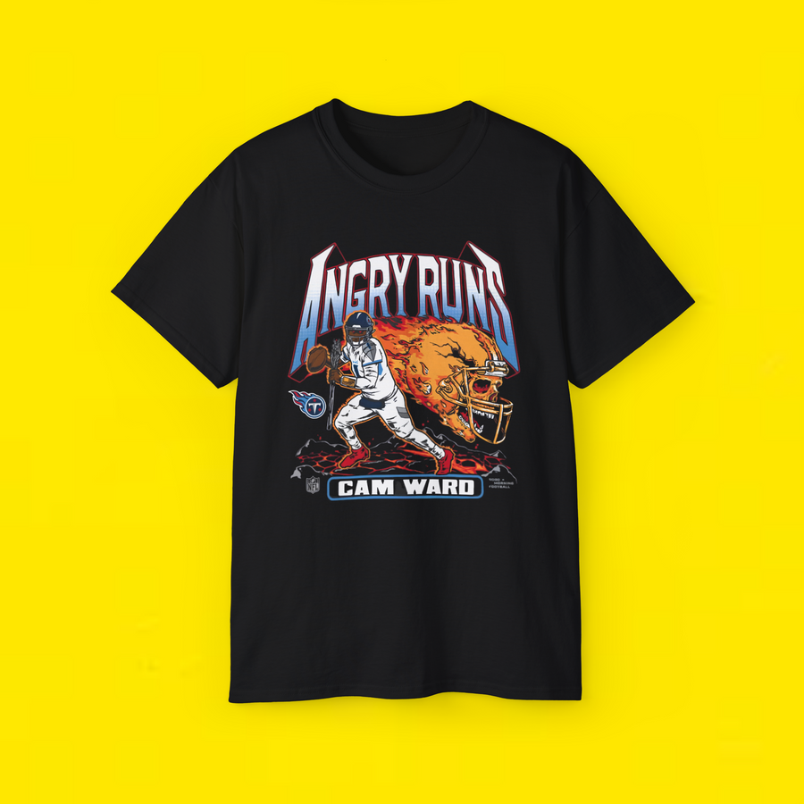 Angry Runs Player Graphic Tri-Blend T-Shirt