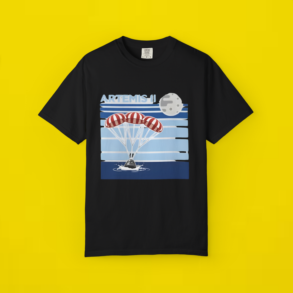 Artemis II Splashdown Oversized Tee
