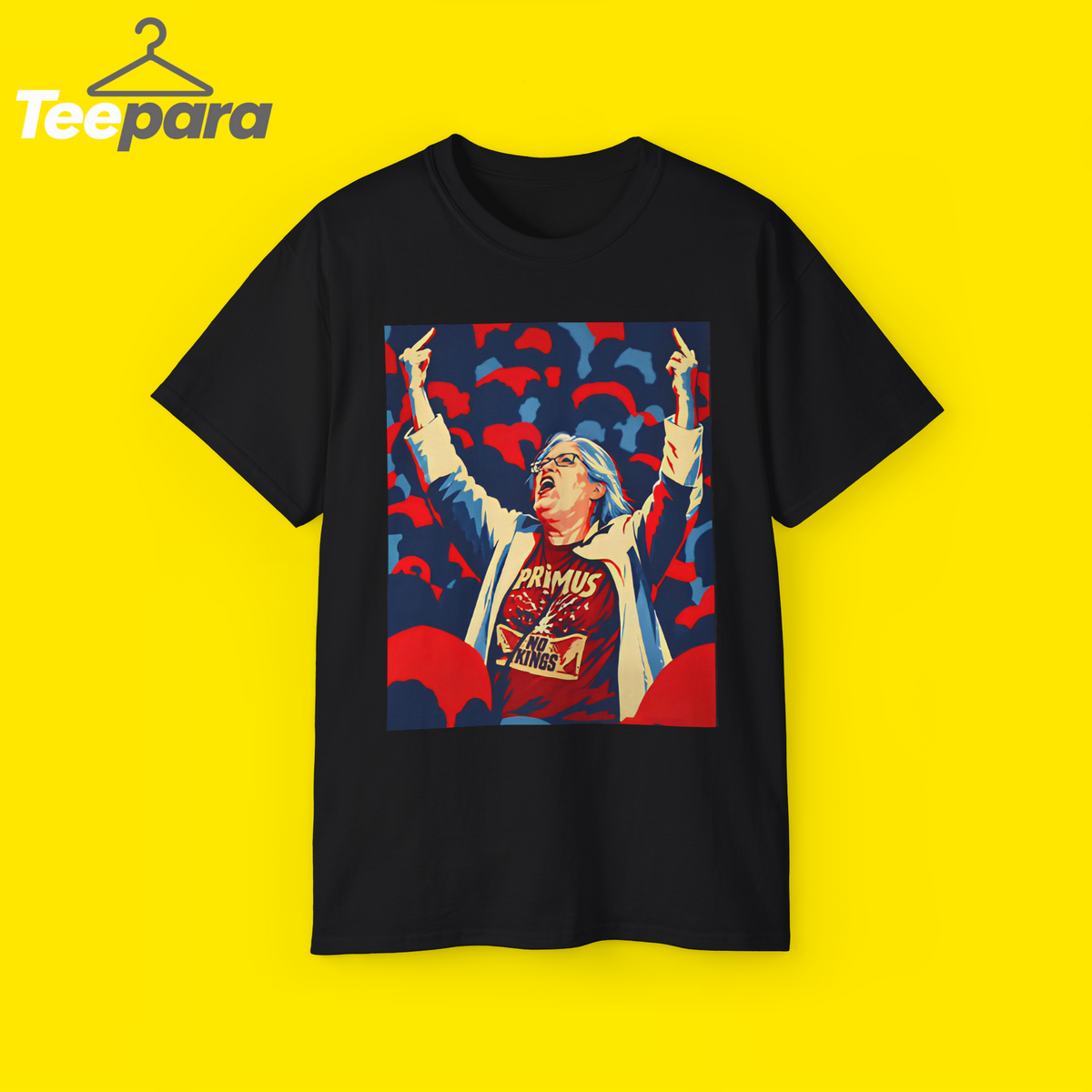 Aunt Sue Primus No Kings Middle Finger Shirt