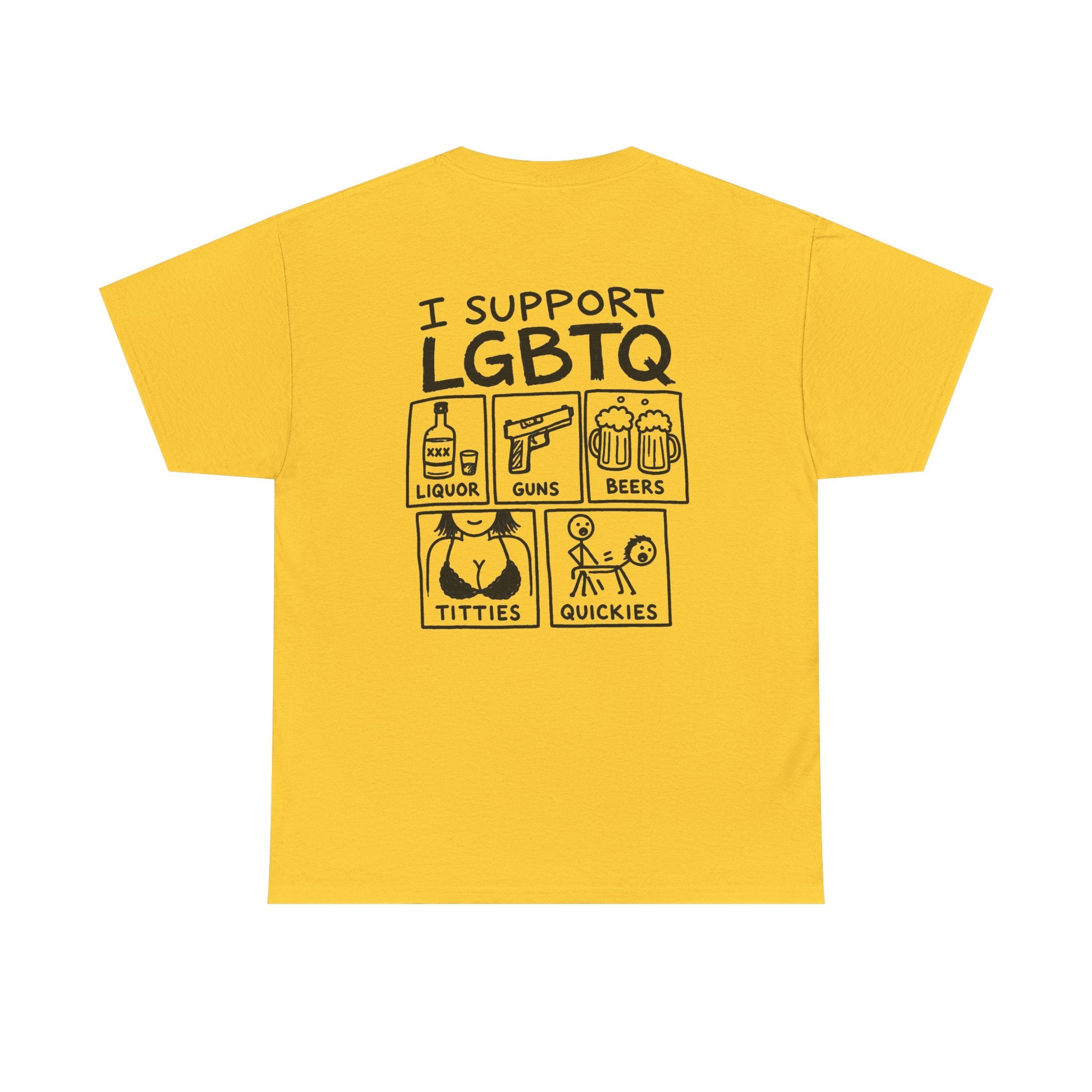 I SUPPORT LGBTQ SHIRT