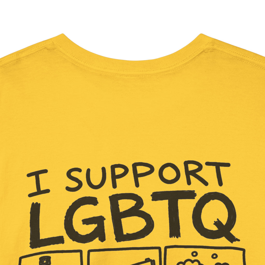 I SUPPORT LGBTQ SHIRT unisex