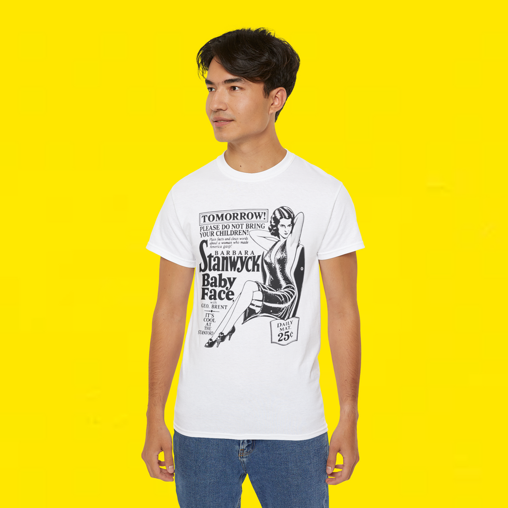 Barbara Stanwyck Baby Face Vintage Shirt