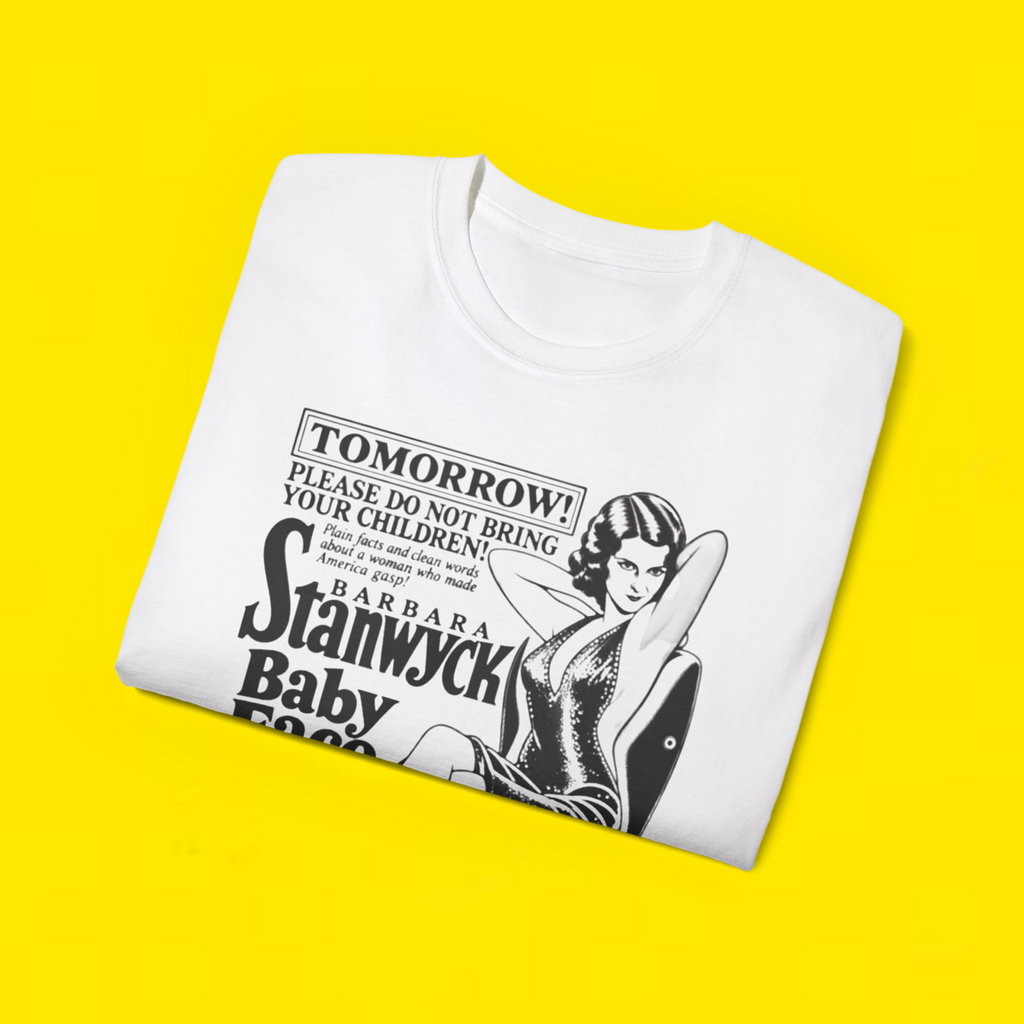 Barbara Stanwyck Baby Face Vintage Shirt