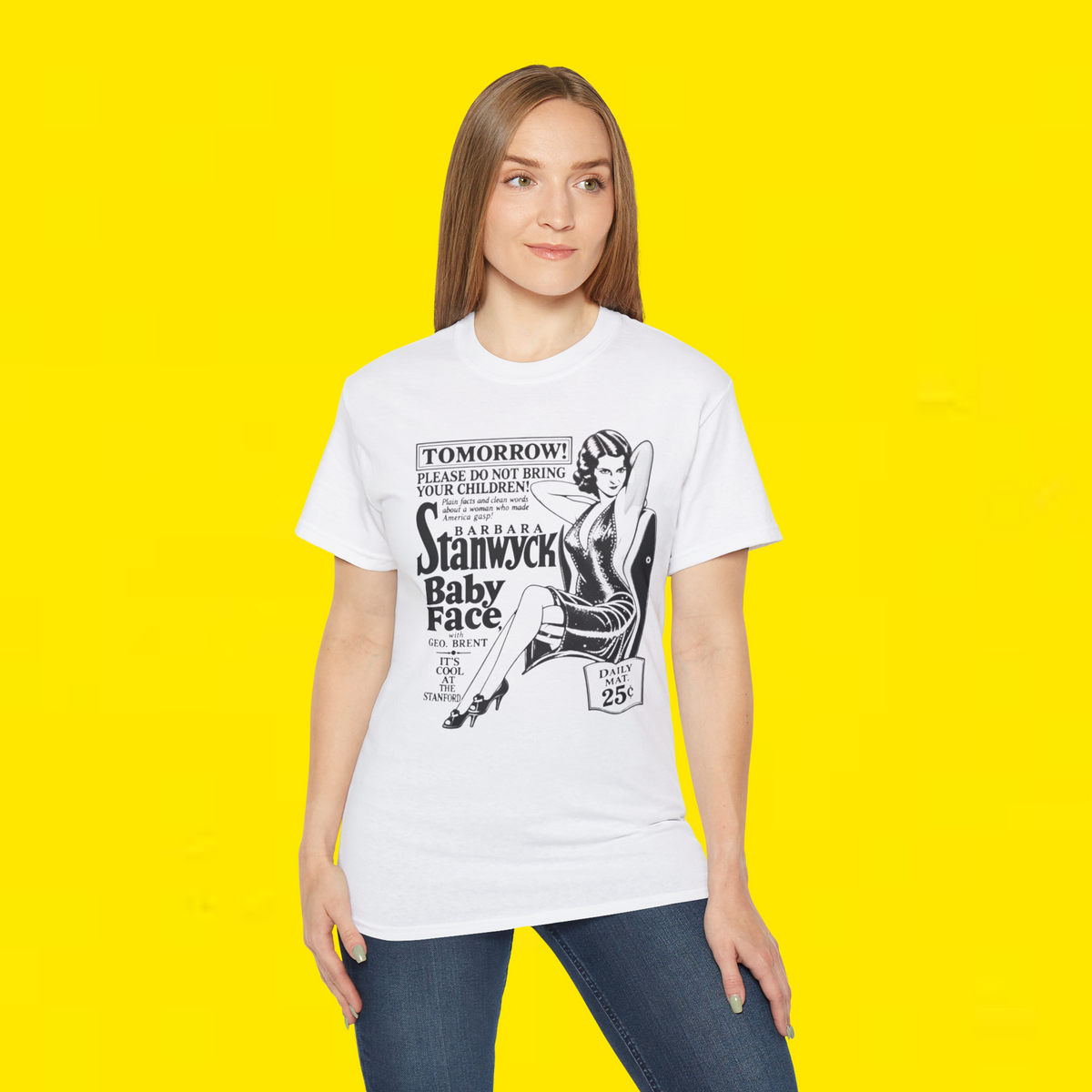 Barbara Stanwyck Baby Face Vintage Shirt