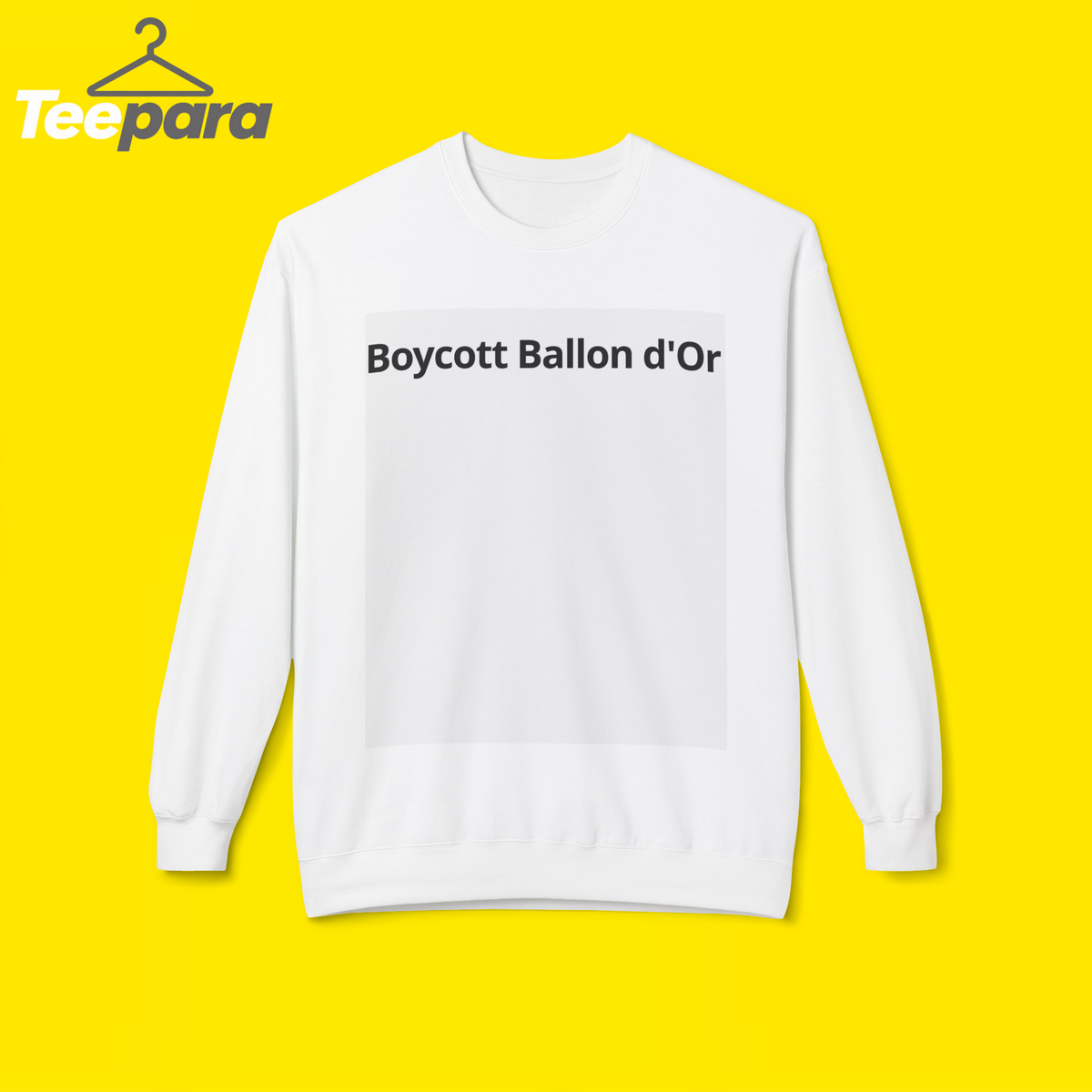 Boycott Ballon d'Or" T-Shirt