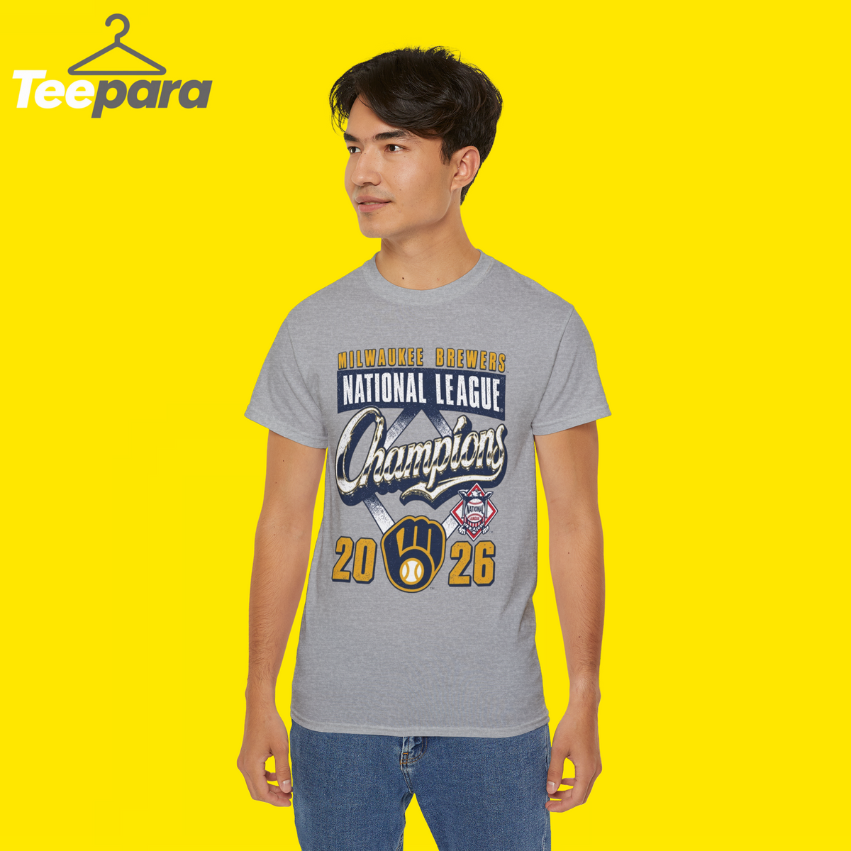 Brewers National League Champions Shirt men