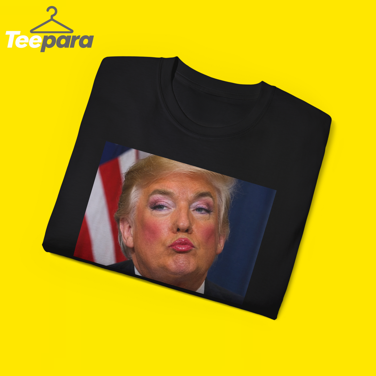 Donald Trump Makeup Shirt nisex