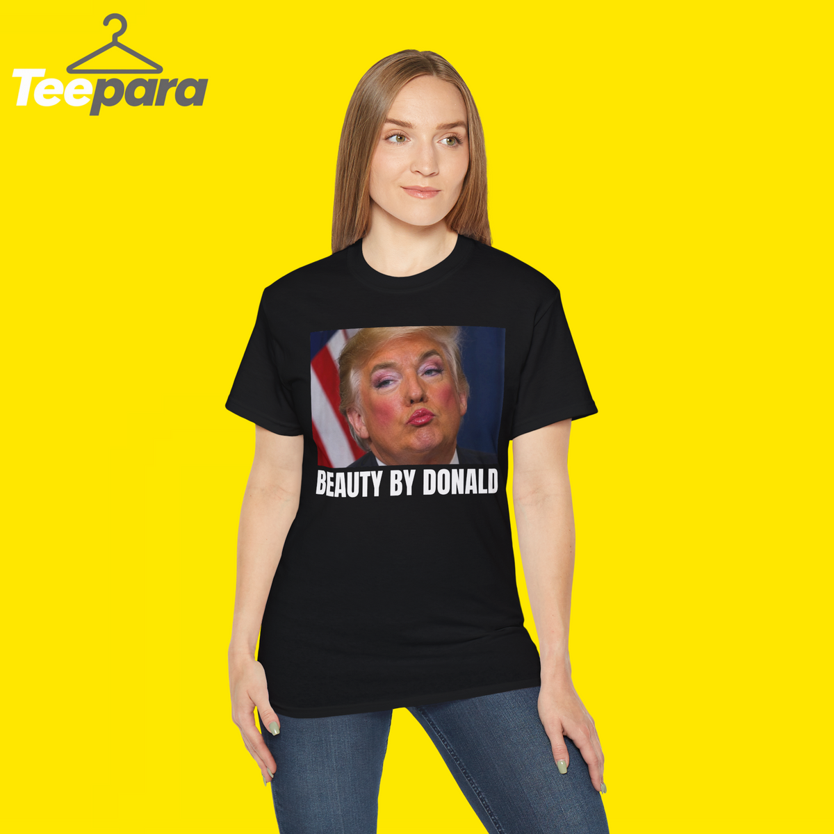 Donald Trump Makeup Shirt women