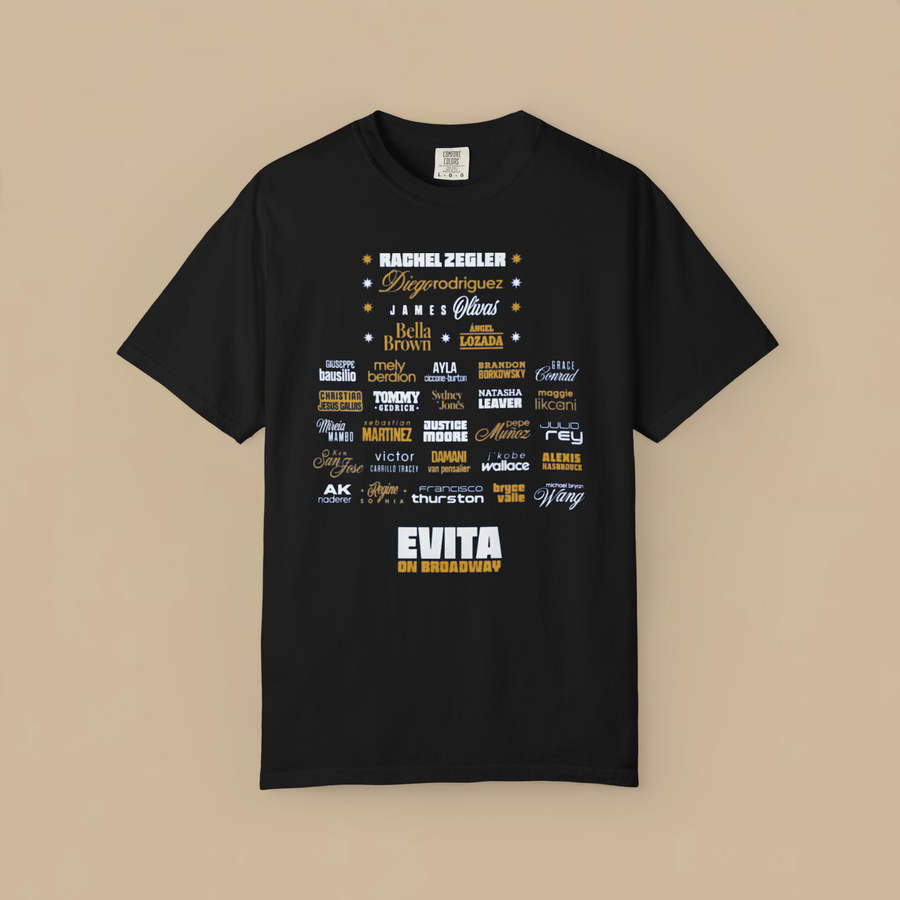 Evita On Broadway Cast Shirt

