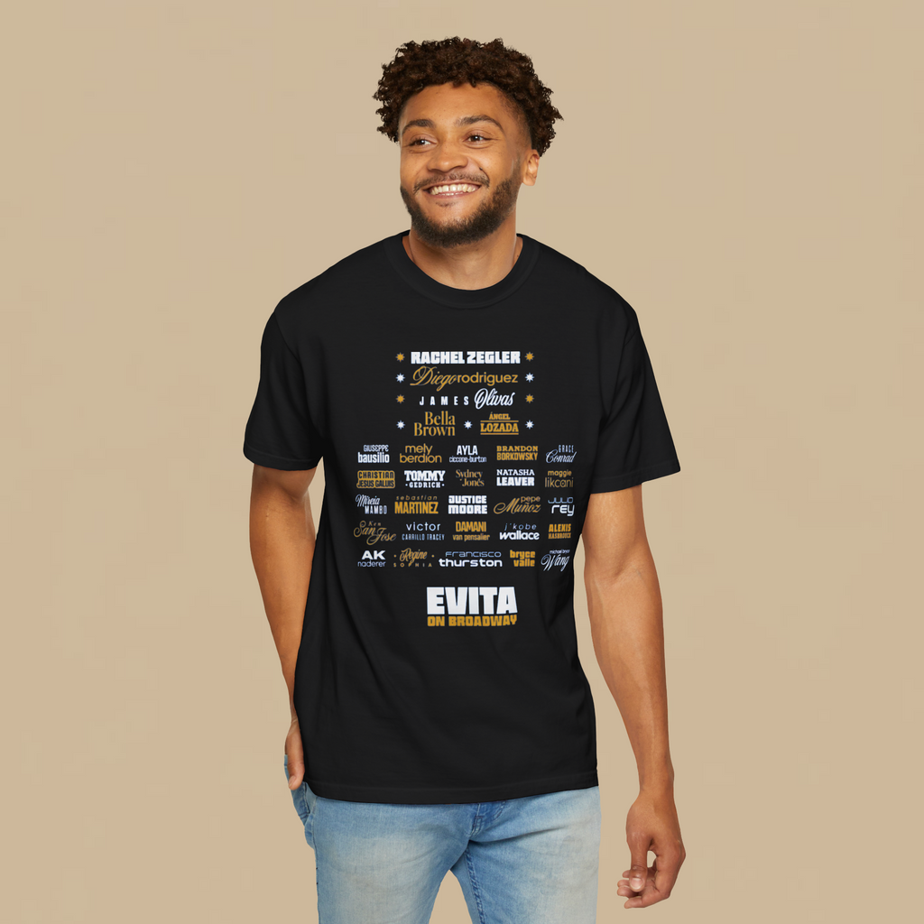 Evita On Broadway Cast Shirt

