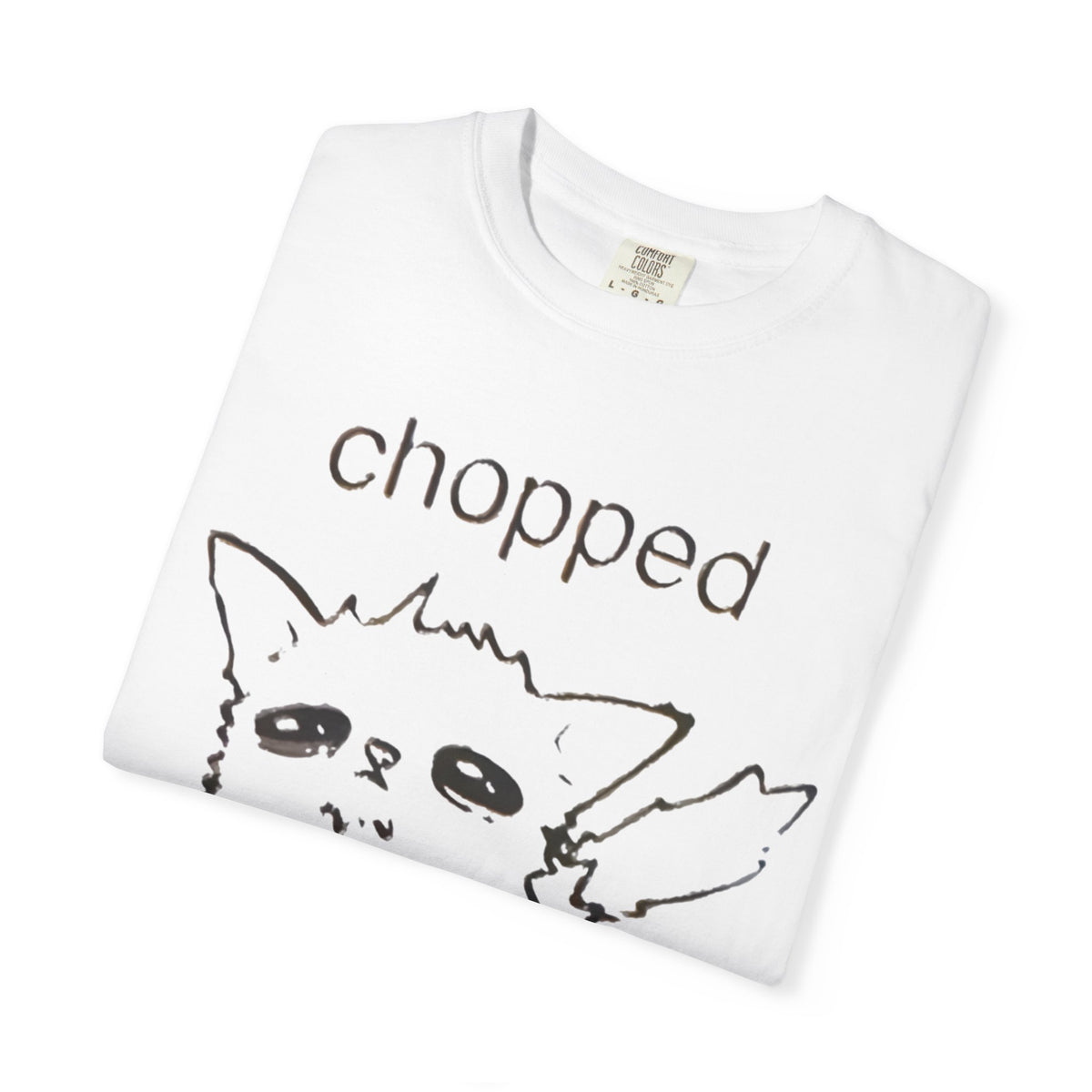 
Chopped Cat Drawing sketch shirt