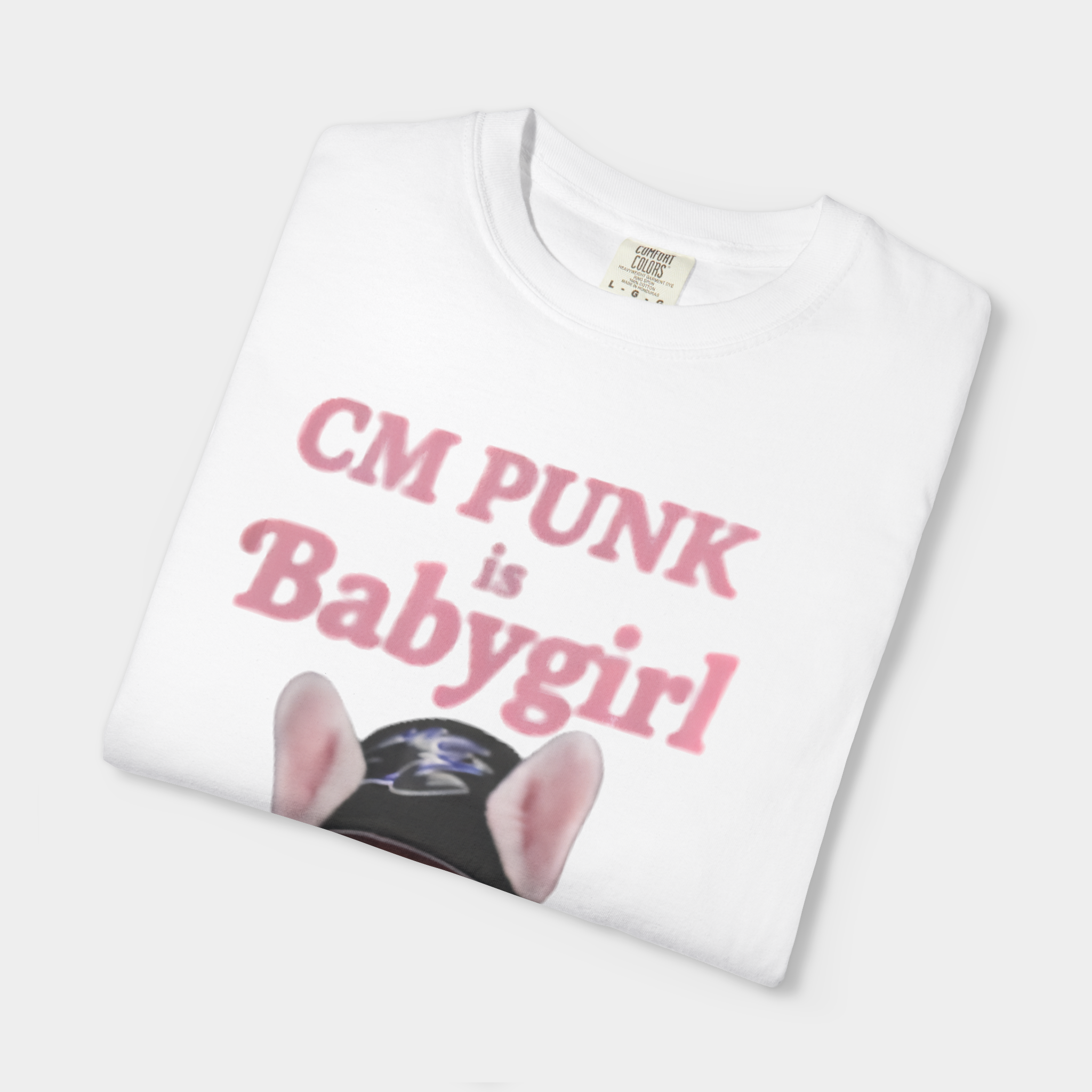 CM Punk Is Babygirl Oversized Tee