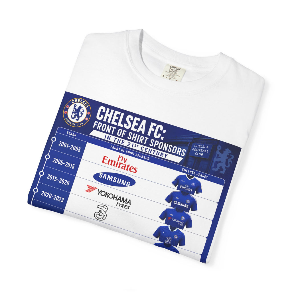 Chelsea Front Of Shirt Sponsor T-Shirt