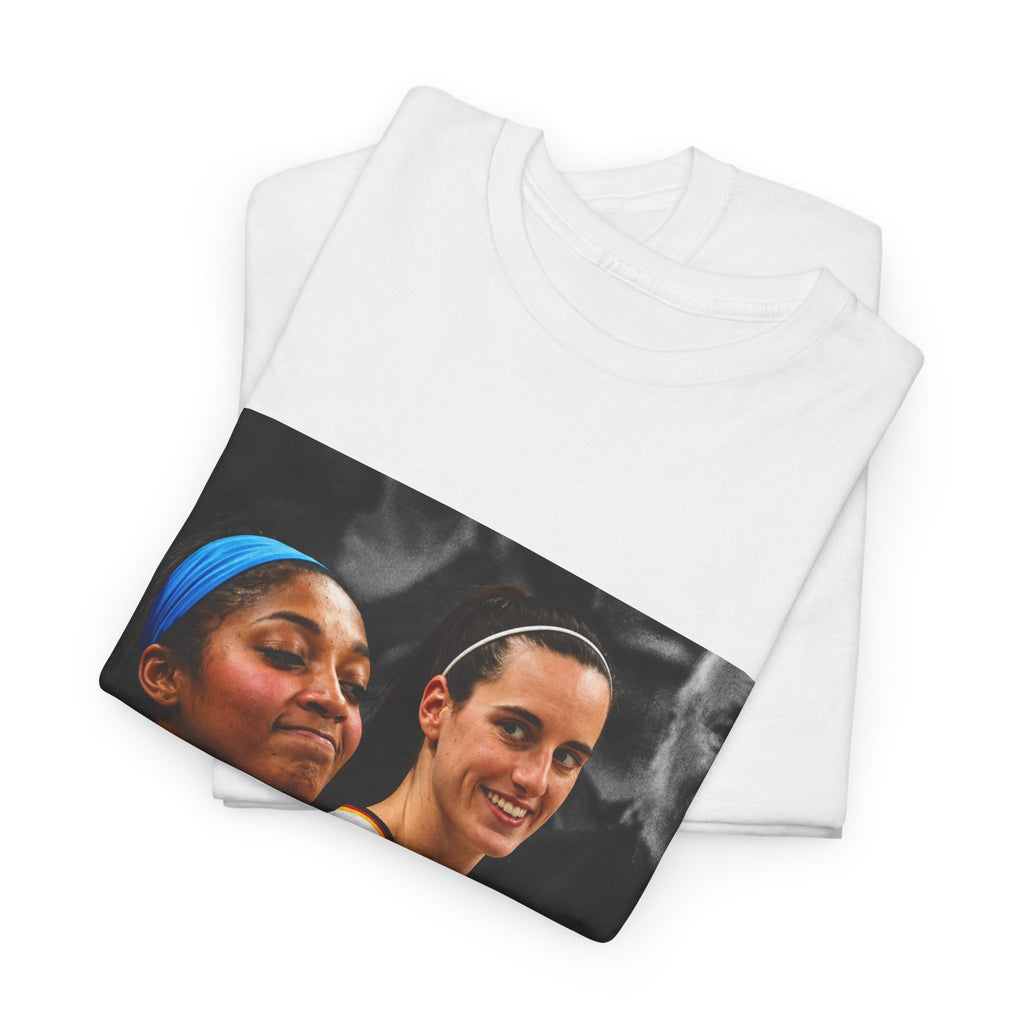 Caitlin Clark Laughing At Angel Reese Shirt unisex