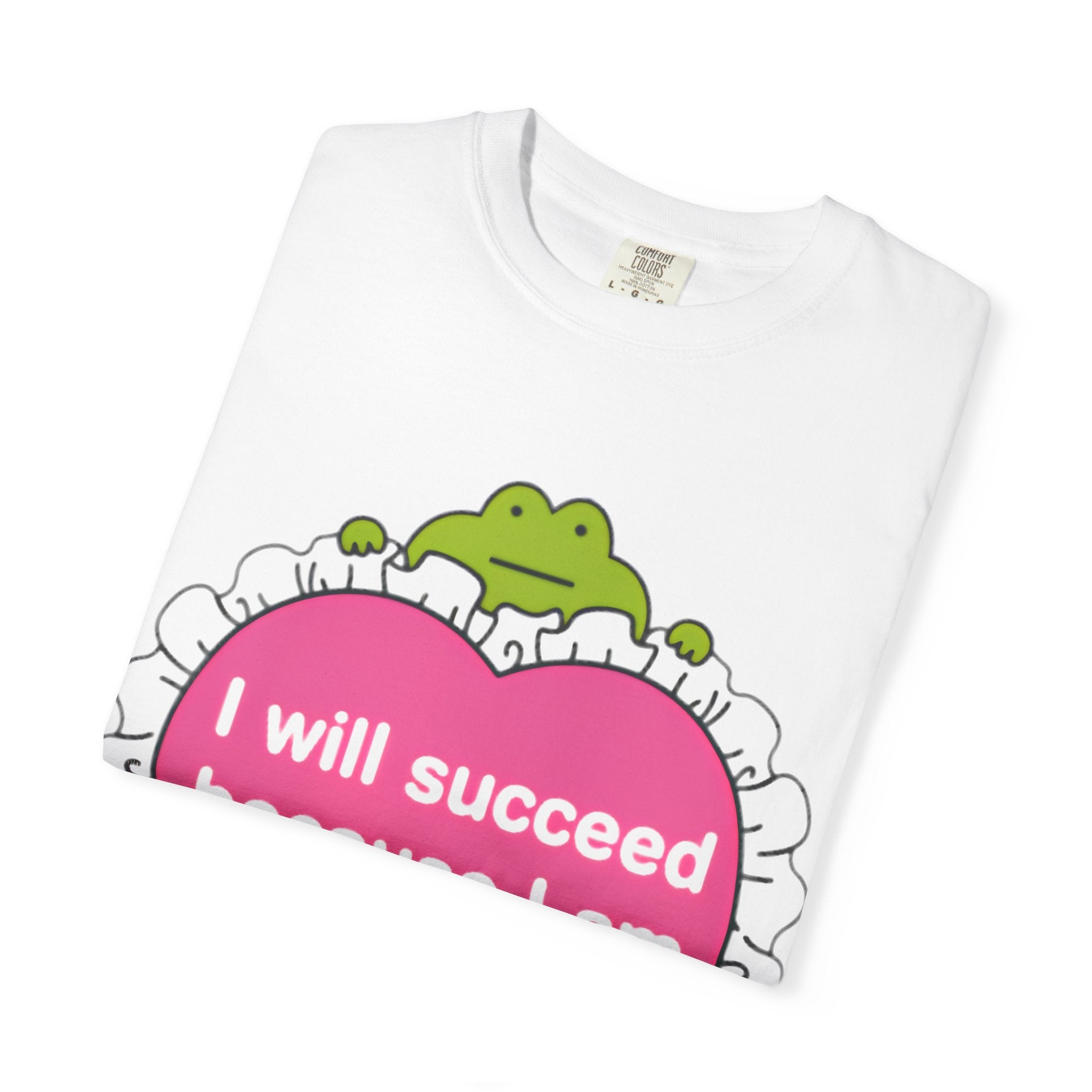 I Will Succeed Because I Am Chinese Shirt unisex