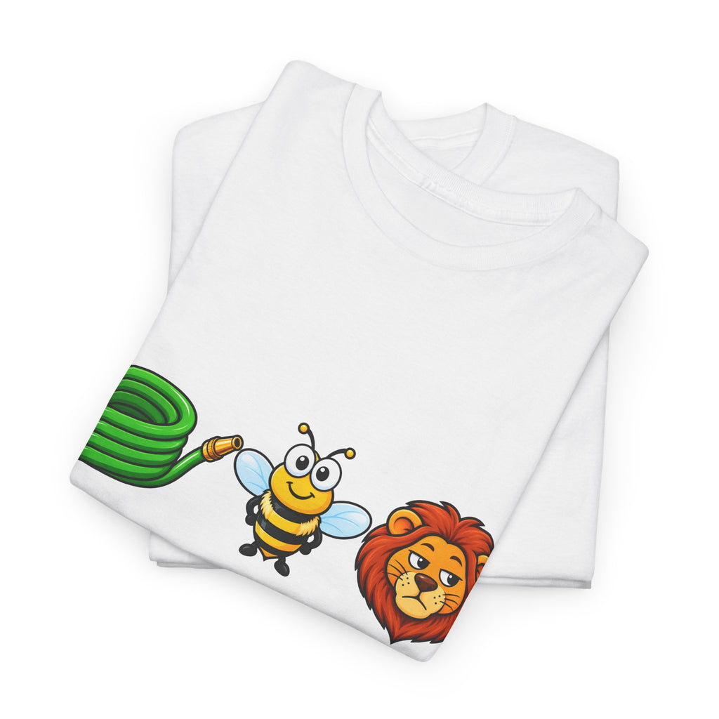 Hose Bee Lion Funny T-Shirt unisex
