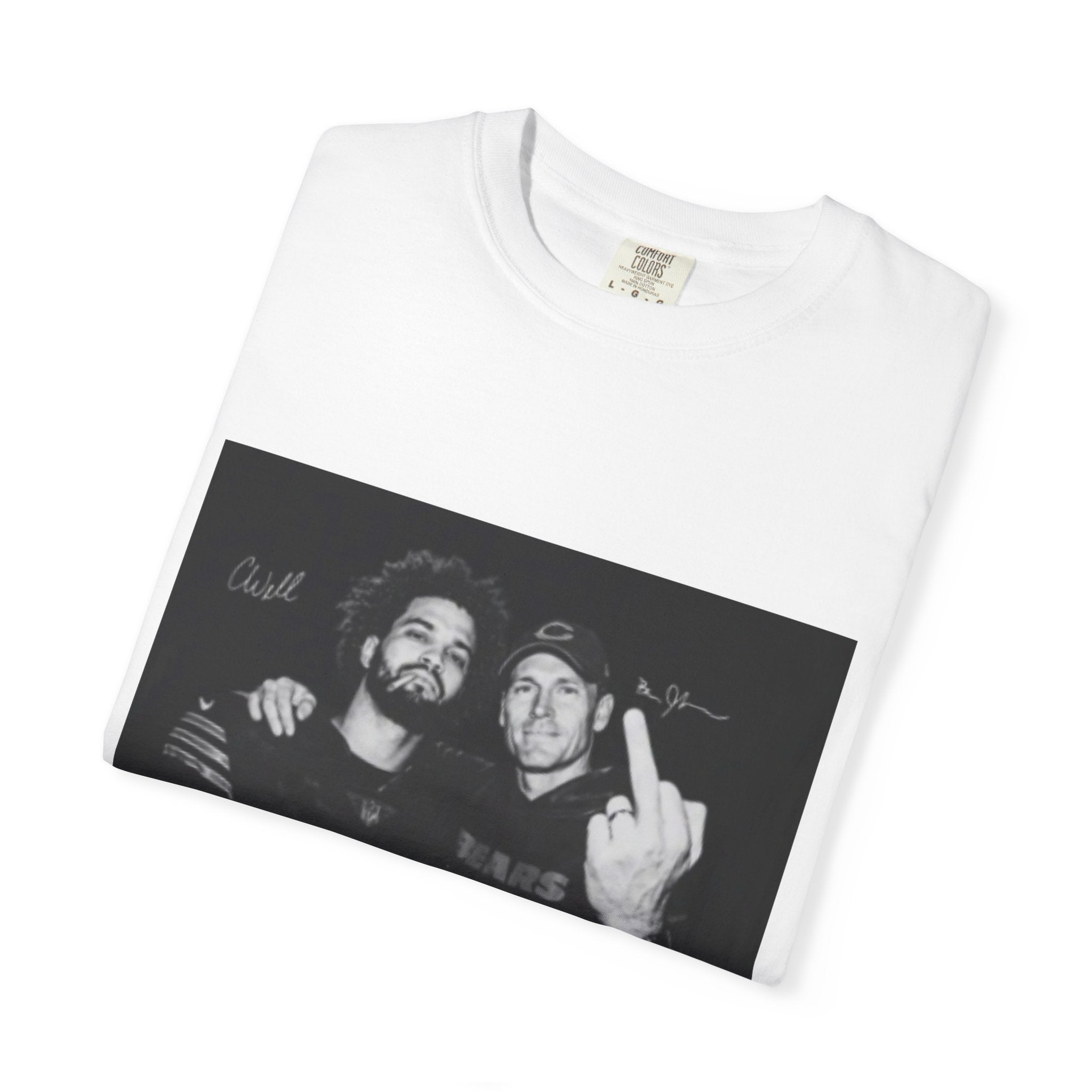 Caleb Williams Ben Johnson Flipping Off Shirt