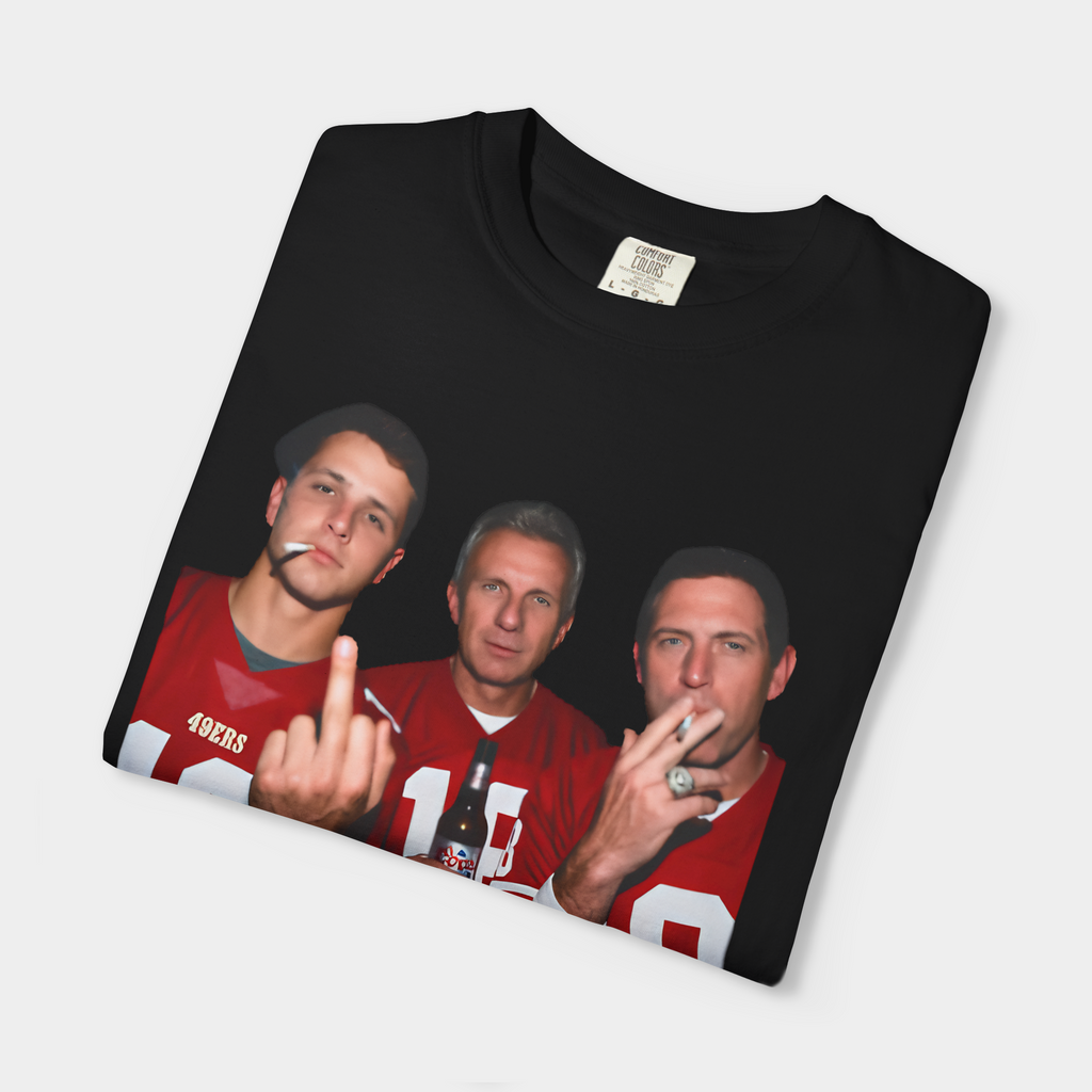 Purdy Joe Montana Steve Young Smoking Shirt