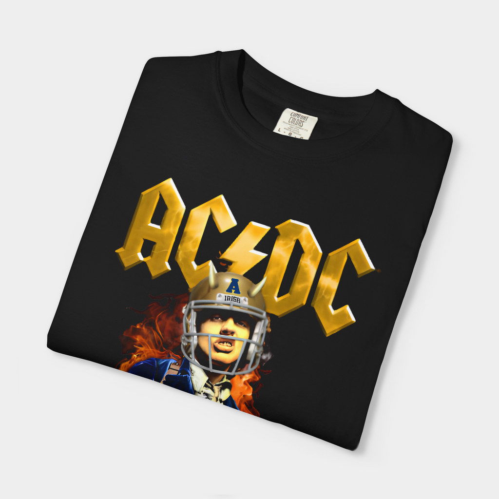 acdc notre dame shirt