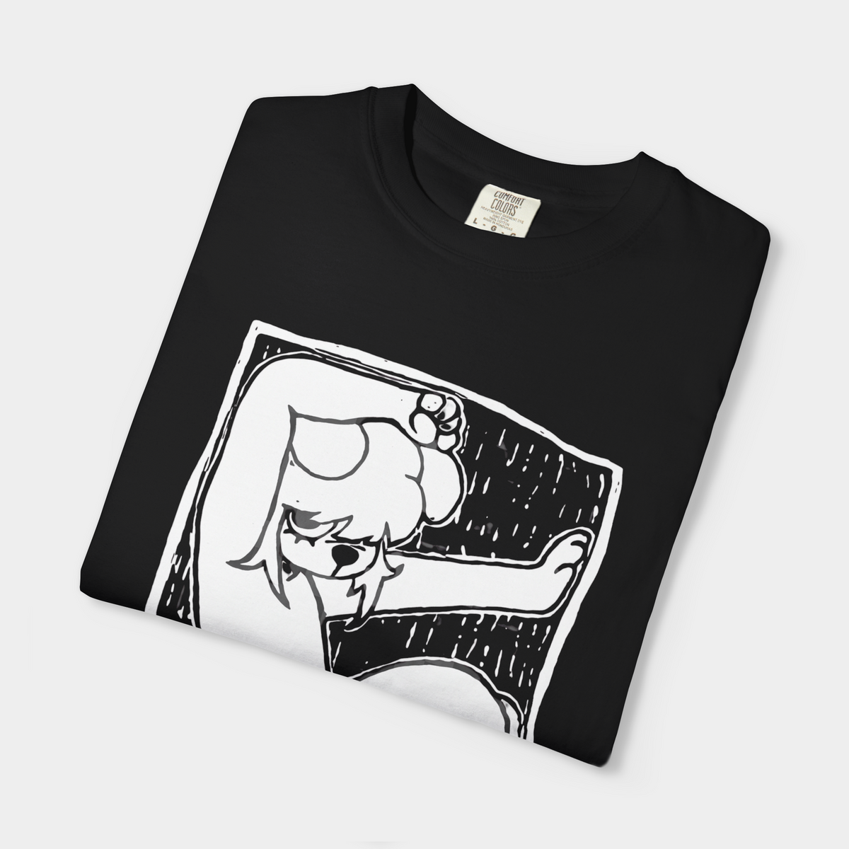 dog trapped shirt 