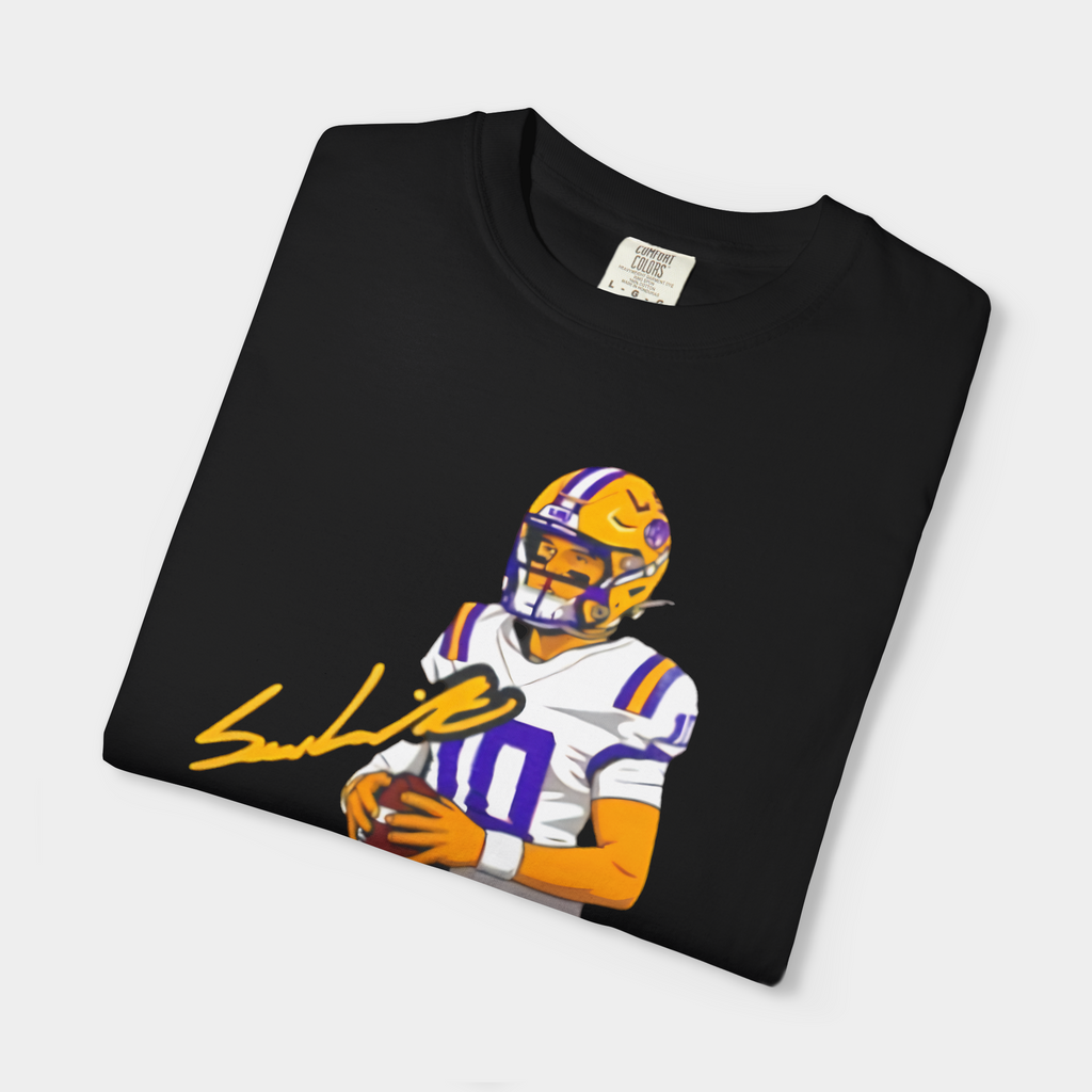 Sam Leavitt LSU Tigers 2026 ESPN College Gameday Signature T-Shirt