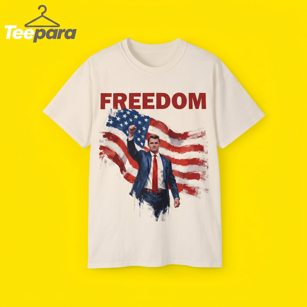 Freedom Charlie Kirk Shirt | Stand With Charlie Kirk | RIP Charlie Kirk Memorial Shirt