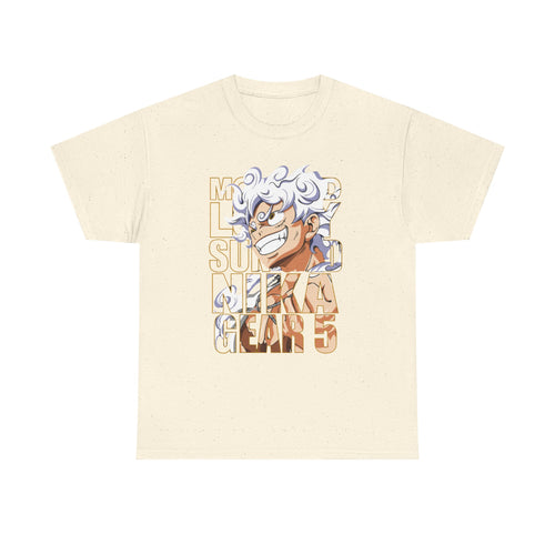 luffy gear 5 t-shirt design